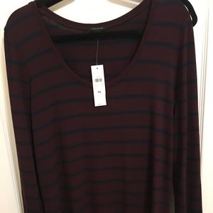 Long Sleeve Striped Top